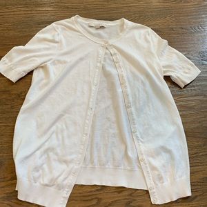 Maternity short sleeve cardigan